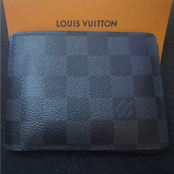 Louis Vuitton Slender Wallet (men’s) Damier Graphite Canvas - Picture 2 of 15